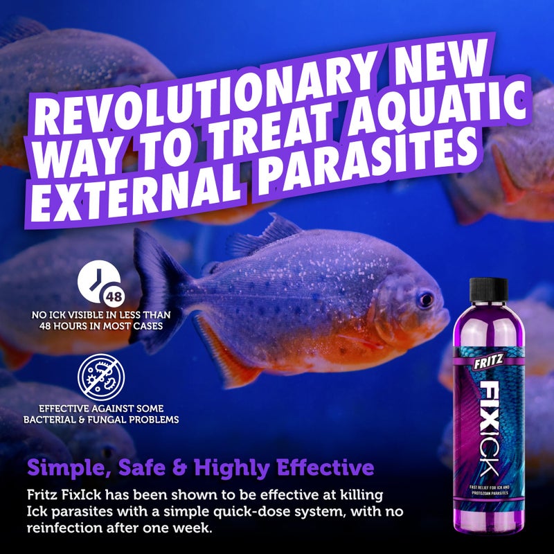 Fritz Aquatics FixIck Treatment for Fresh and Saltwater Fish (16 oz) - Image 3